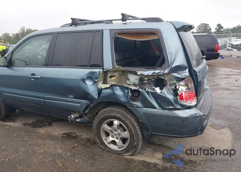 2006 Honda Pilot Ex-L from USA, damaged, VIN 5FNYF18776B029496